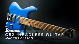 Video thumbnail for Ibanez Q52-LBM Headless guitar |  Magnus Olsson by Ibanez Guitar