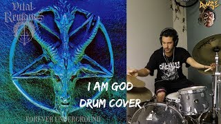 Vital Remains - I am God Drum Cover 🎶😈(Death Metal Drumming)