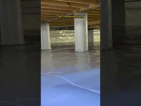 Crawlspace Encapsulation is a game changer…🤩