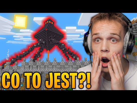 TO COŚ ZAATAKOWAŁO MOJĄ WIOSKĘ na ŁYSEJ KRAINIE w Minecraft!