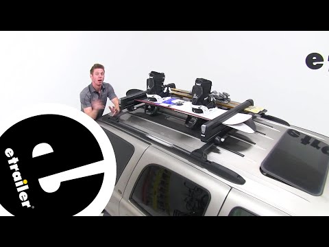etrailer | Feature Review Thule SnowPack Extender Ski and Snowboard Carrier