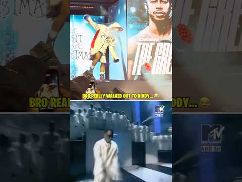 “ Walked Out Like P Diddy at Biggie’s Funeral… 😳