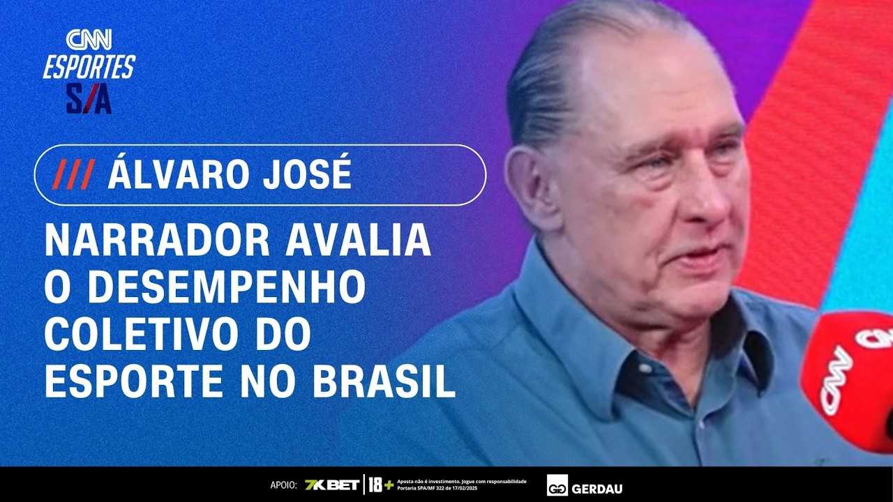 Álvaro José aponta força dos esportes coletivos brasileiros: “País da bola