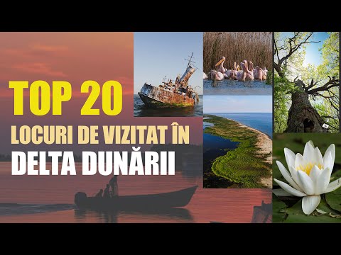 TOP 20 CELE MAI FRUMOASE LOCURI DE VIZITAT ÎN DELTA DUNĂRII【4K】