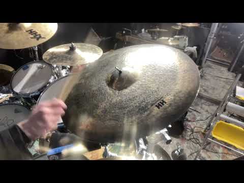David Garibaldi's Tower of Power Sabian 22" HH Jam Master Ride Cymbal, SIGNED!! 3200g 2010s image 24