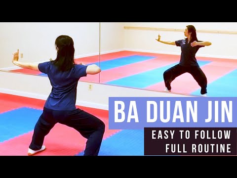 Health Qigong Ba Duan Jin 8 Section Brocade Demonstration