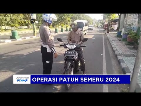 POLRES PAMEKASAN OPS PATUH SEMERU 309 KASUS TILANG