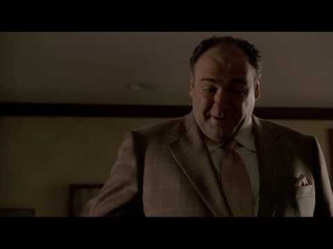 The Sopranos 6.16 - "I brought your money; sorry for your loss"
