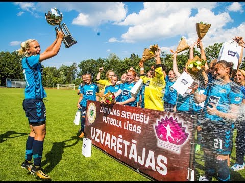 Latvijas spēcīgākā sieviešu futbola komanda - Rīgas Futbola skola