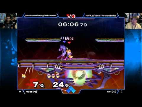 Evo 2K13 - Medz (Fox) Vs J00t (Captain Falcon) SSBM Singles Pools - Super Smash Bros Melee