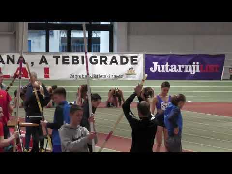 60m [Ž], KVALIFIKACIJE, 5 skupina - Dvoransko PH za juniore i juniorke 2023