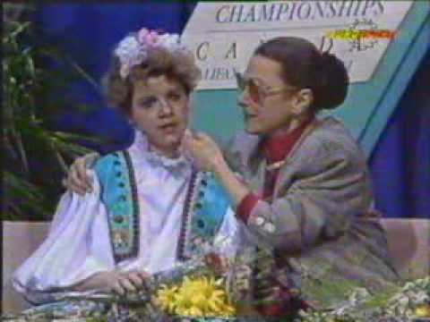Evelynn Großmann (GDR) - 1990 Worlds, Ladies' Original Program (German Broadcast Feed)