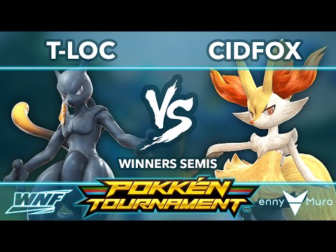L|U | T-Loc (Shadow Mewtwo) vs CGL | Cidfox (Braixen) WS - WNF Pokken Bonus Week 2