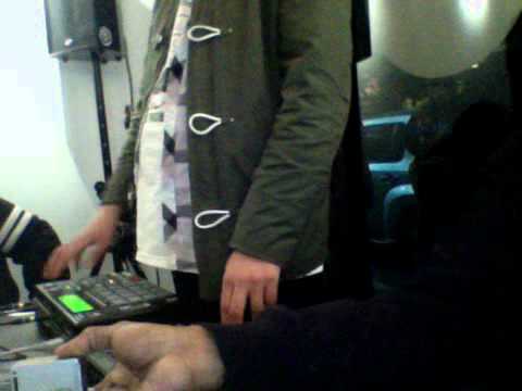 Putrid Beats Live Beat Cypher Akai MPC1000 BEAT SET [Beats Rhymes And Laughs] 2015