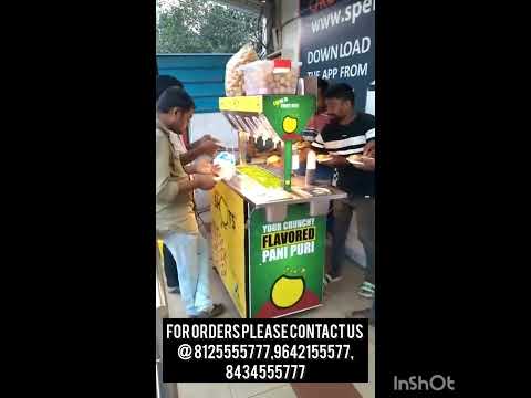 Automatic Pani Puri Water Service Machine