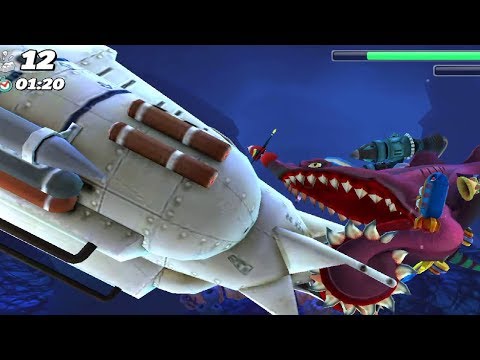 Most Submarines Destroy in Harbor Special Map Live Contest - Hungry Shark World