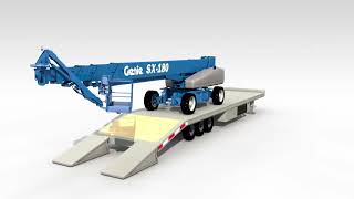 Boom Lift Genie Telescopic SX-180
