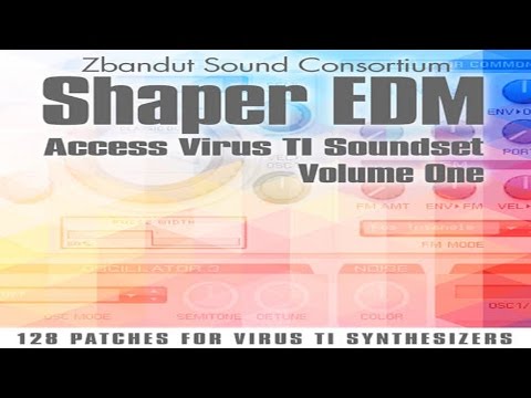 ZSC - Shaper EDM Vol.1 (Access Virus TI Sound Bank)
