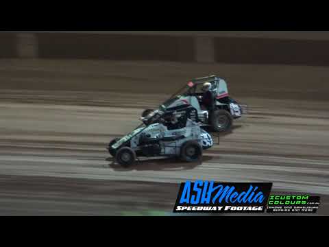 Speedcars: Darren Vine Crash - Archerfield Speedway