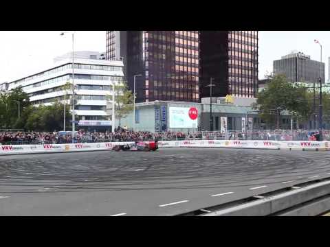 max verstappen F1 crash at city racing rotterdam 2014