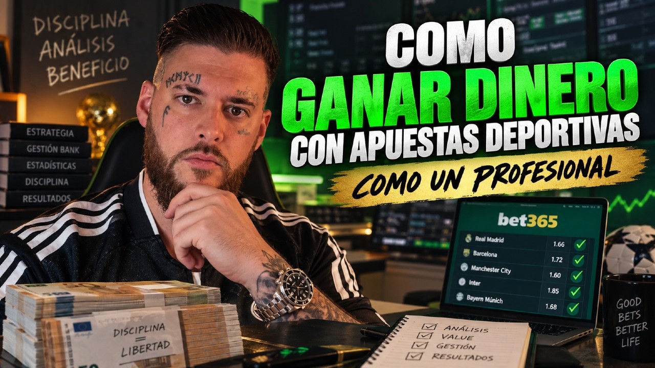 💰 Como GANAR DINERO con APUESTAS DEPORTIVAS como un PROFESIONAL