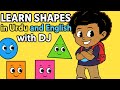 Learn Shapes In Urdu And English With DJ Fun Bilingual Shape Song For Toddlers Preschoolers