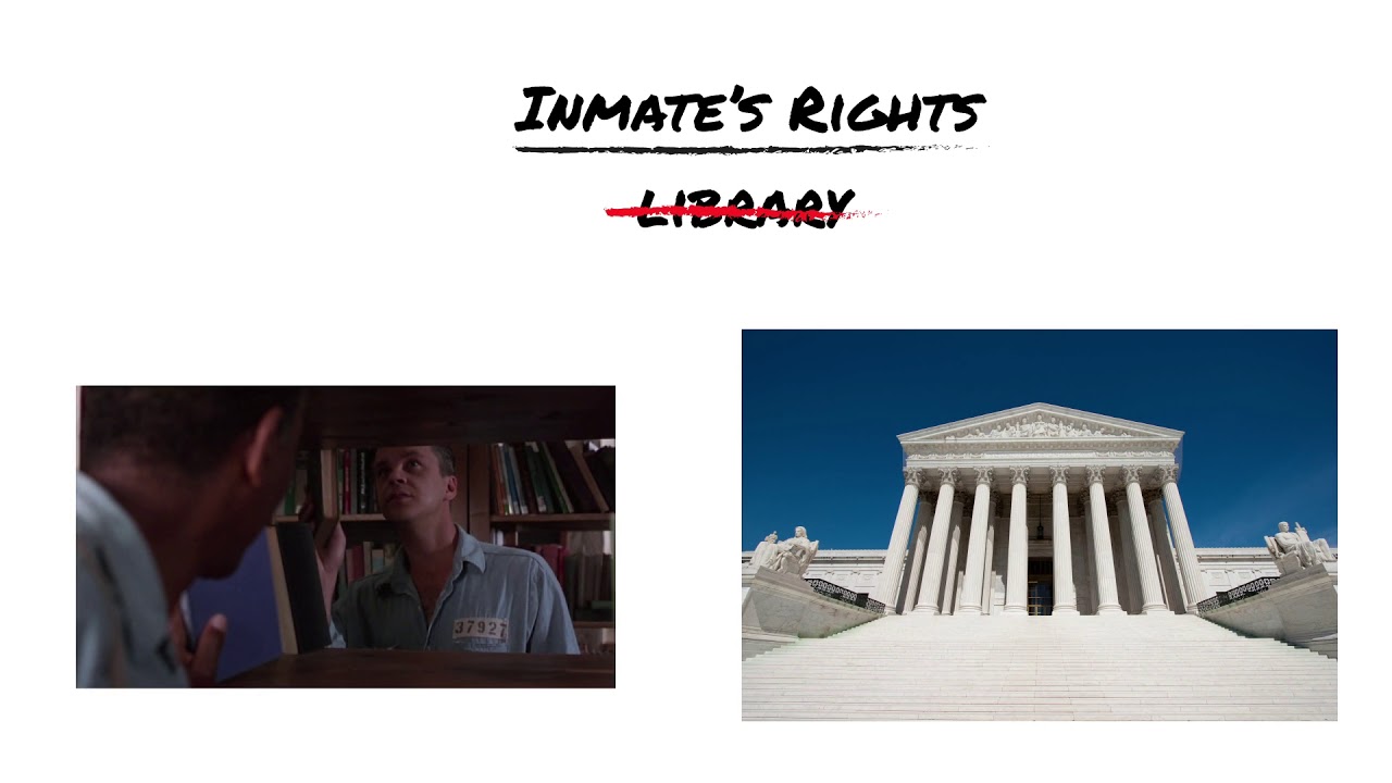 What's the deal with prison libraries?