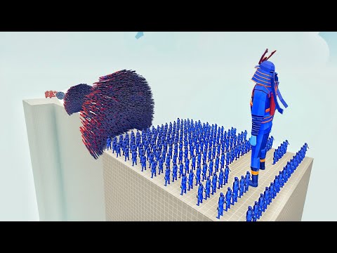 100x NINJA vs EVERY GOD - Totally Accurate Battle Simulator TABS