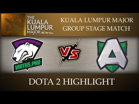 Virtus Pro vs Alliance Kuala Lumpur Major 2018 Dota 2 Highlights [10-Nov-2018]