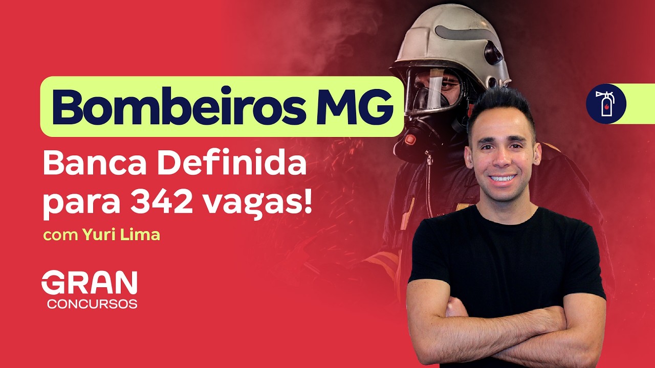 Concurso Bombeiros MG: Plano da Aprovação Pré-Edital