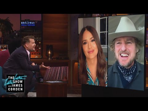 Salma Hayek & Owen Wilson Contemplate the Simulation