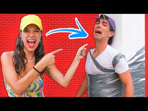 ME PEGAN A LA PARED CON CINTA AMERICANA !!