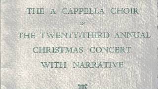 JSU A Cappella Choir Christmas 1985 part 3 Bayne Dobbins