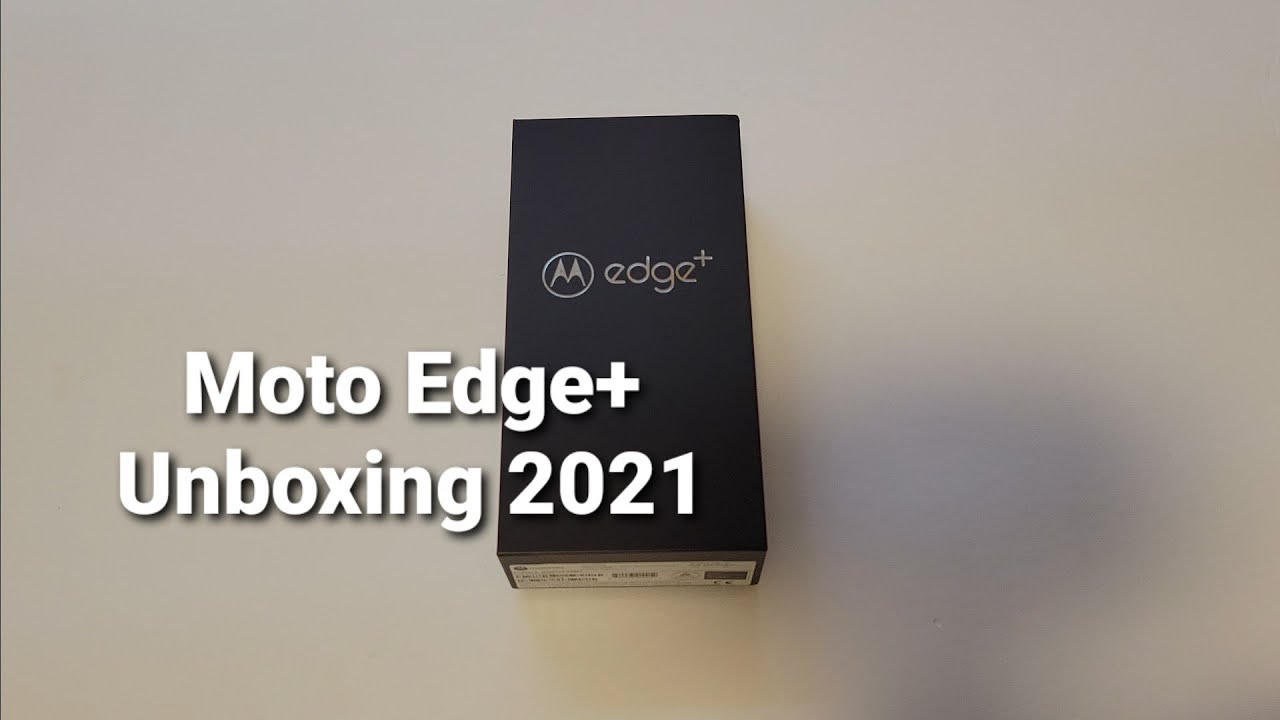 Motorola Moto Edge+ Unboxing (2021)
