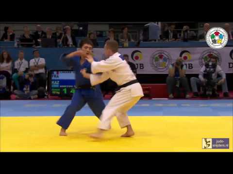 Judo 2014 Grand Prix Dusseldorf: Limare (FRA) - Smetov (KAZ) [-60kg] bronze