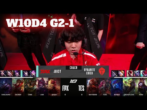 FPX vs TES - Game 1 | Week 10 Day 4 LPL Spring 2023 | FunPlus Phoenix vs Top Esports G1