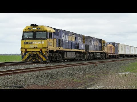 6MP4 TOLL Container Train - PoathTV Australian Railways