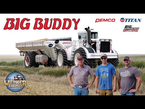 The Big Buddy is Here! Welker Farm's Monster Big Bud Grain Cart