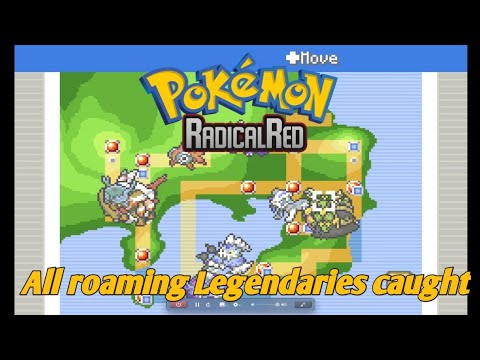 Roaming Legendaries location Pokemon Radical Red #pokemon #pokemonradicalred 