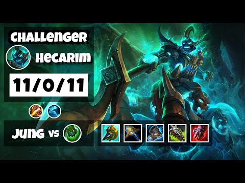 Hecarim Jungle S11 11.13 Challenger Replay (11/0/11) - EU