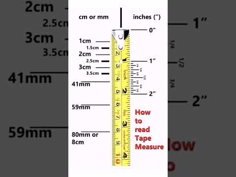 How to Read #Measuring #Tape | #CivilEngineering #TheCivilEngineering #Shorts
