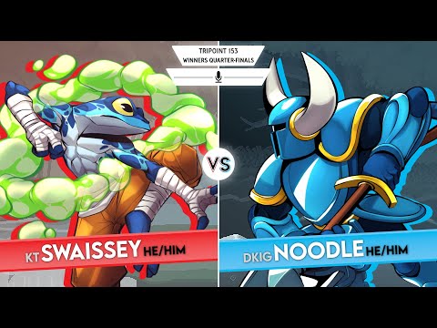 Tripoint 153 - Winners Quarter-Finals - KT | Swaissey (Ranno) Vs DKIG | NOODLE (Shovel Knight)