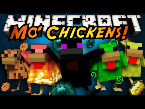 Minecraft Mod Showcase : MO' CHICKENS!