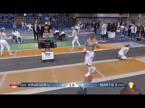 Budapest 2021 SWS - PL128 - Krueger GER v Martis ROU