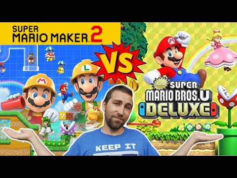 SUPER MARIO MAKER 2 vs NEW SUPER MARIO BROS. U DELUXE