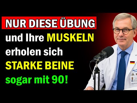 Besser als Gehen: 6 einfache Übungen bringen Muskeln und Beinkraft selbst mit 90 zurück