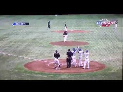 Europe vs. Japan - Baseball, Highlights EuroSport 2 [FULL HD]