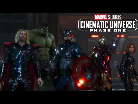 Marvel’s Avengers MCU Phase 1 Outfits Gameplay Walkthrough FULL GAME - No Commentary