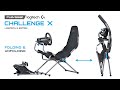 Playseat Challenge X – Logitech G Edition Grau/Schwarz