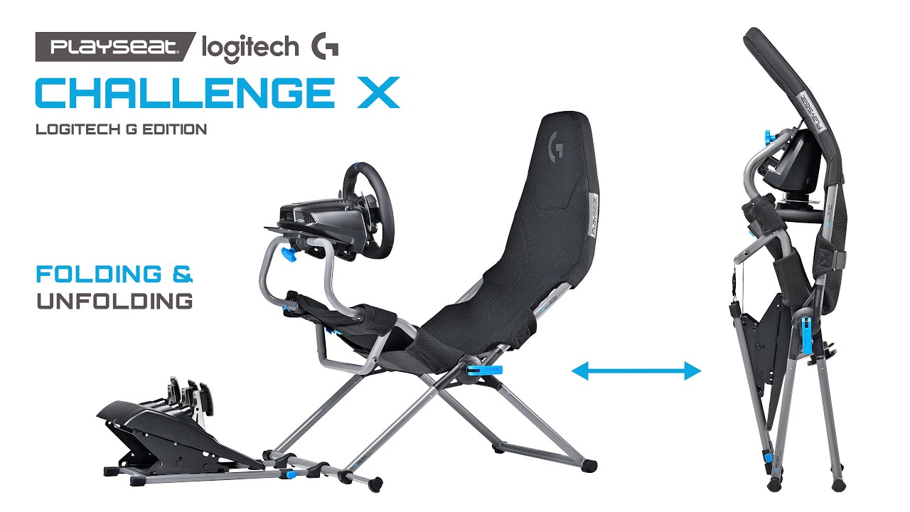 Playseat Challenge X – Logitech G Edition Grau/Schwarz